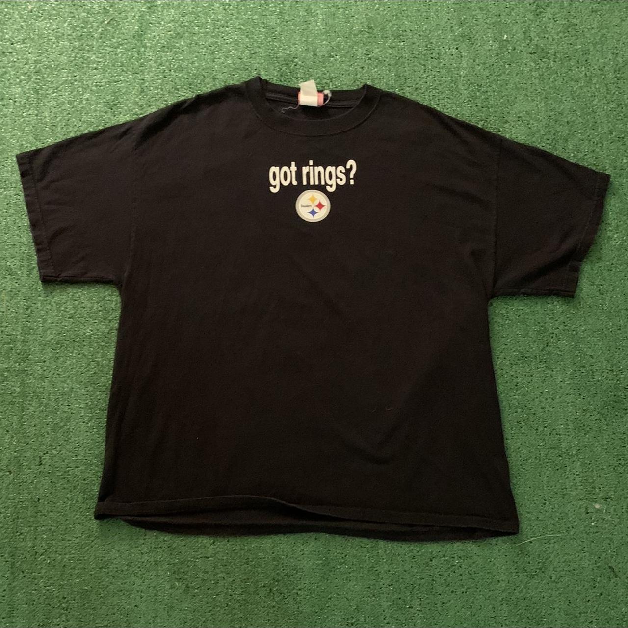 NFL Steelers Got Rings Superbowls Long Sleeve - Depop