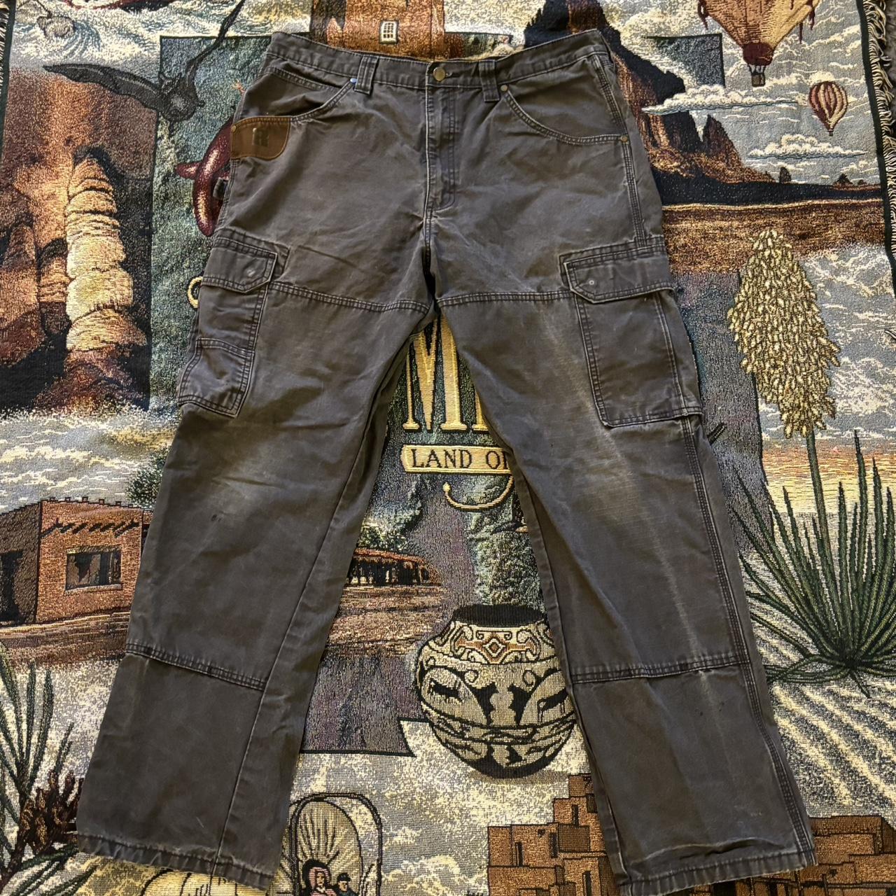 Wrangler Riggs Workwear Double Knee Pants Cargo... - Depop