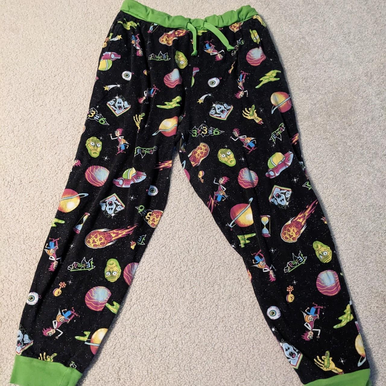 Rick & Morty Pajama Pants! Would fit as a men's... - Depop