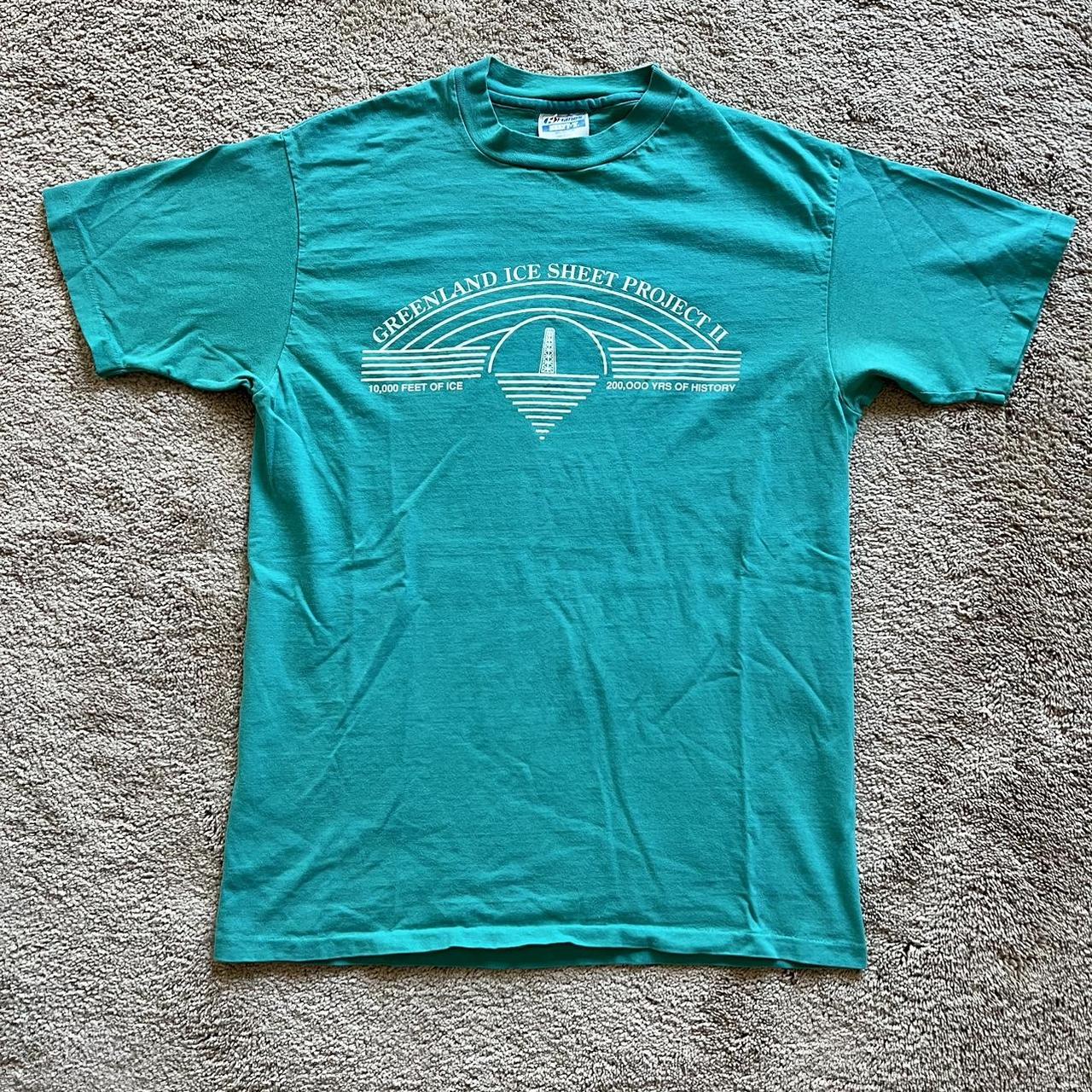 Vintage 80s Greenland Ice Sheet T-shirt. In this... - Depop