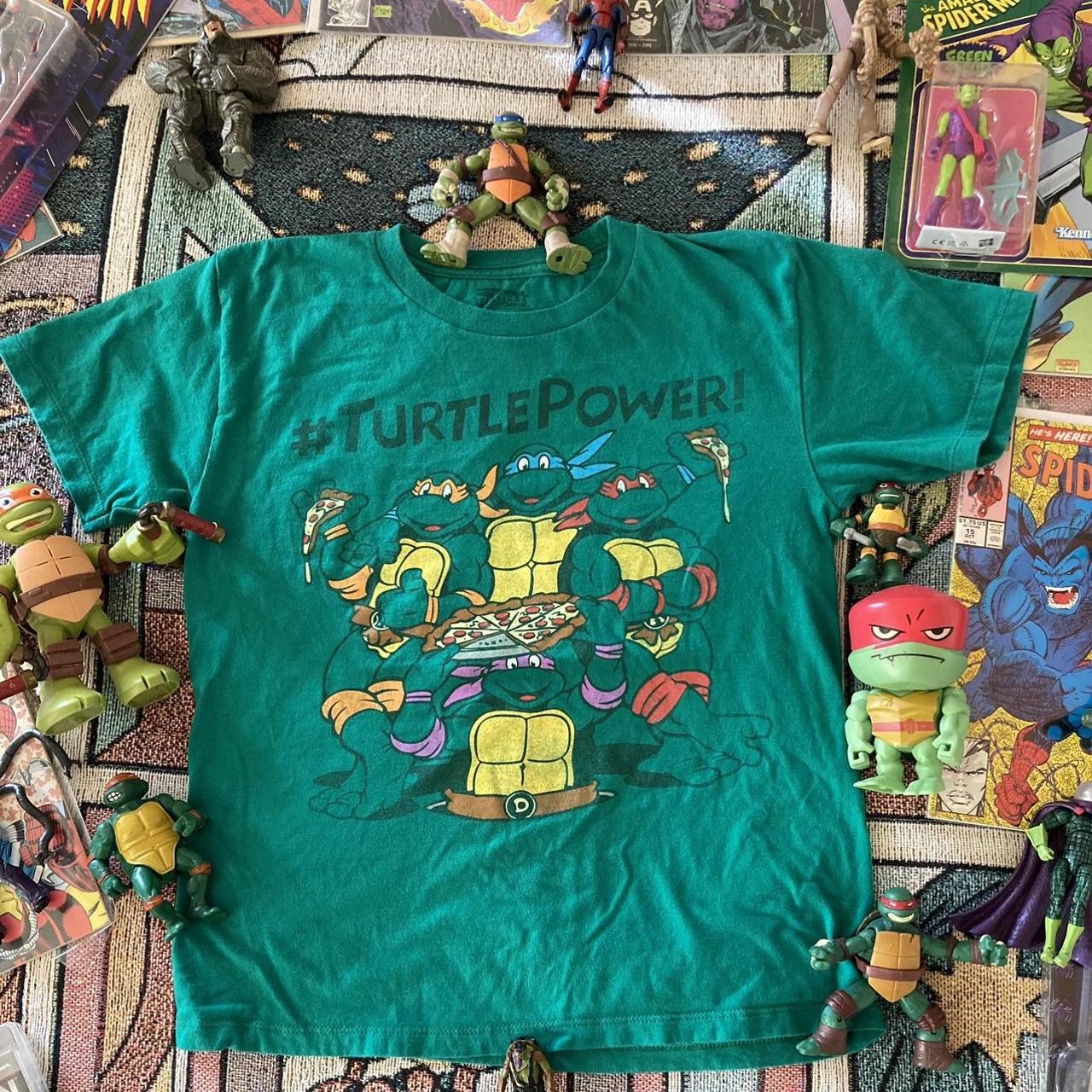 Teenage Mutant Ninja Turtles Shirt Men Large Green - Depop