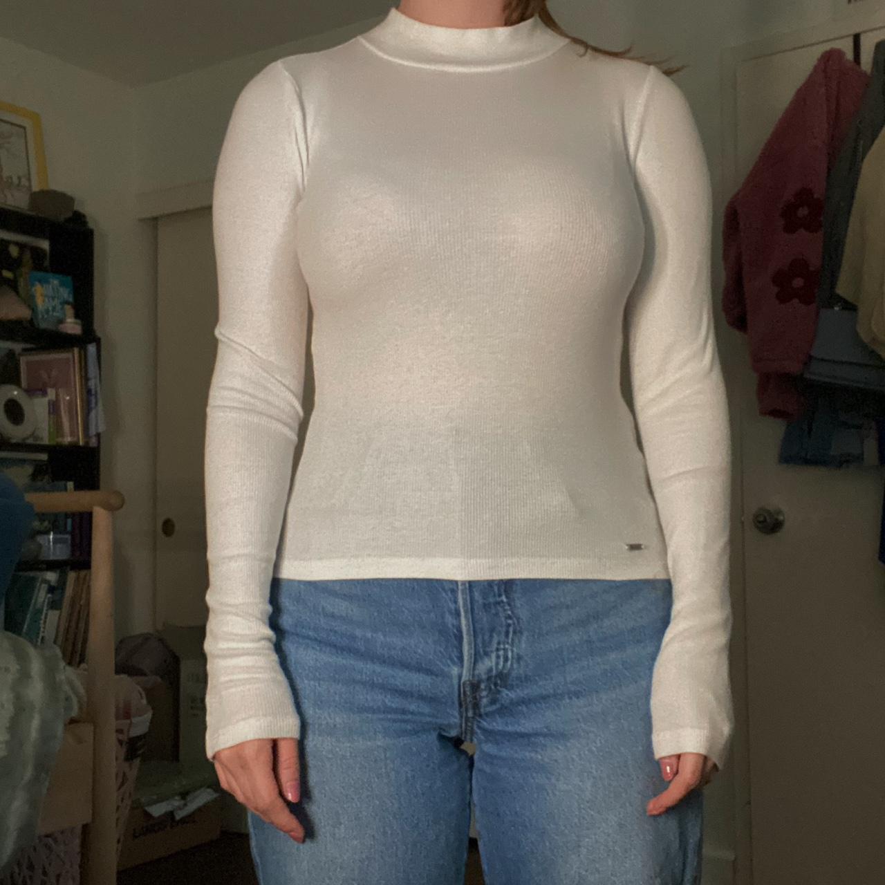 Hollister ribbed store turtleneck