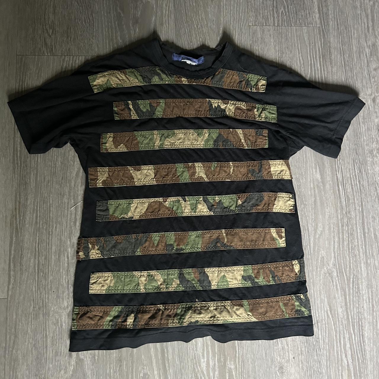 Camo best sale cdg shirt