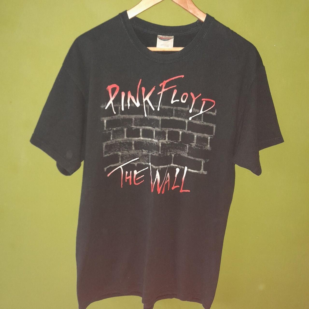 Pink Floyd The Wall TShirt Black Vintage 90s Hanes... Depop