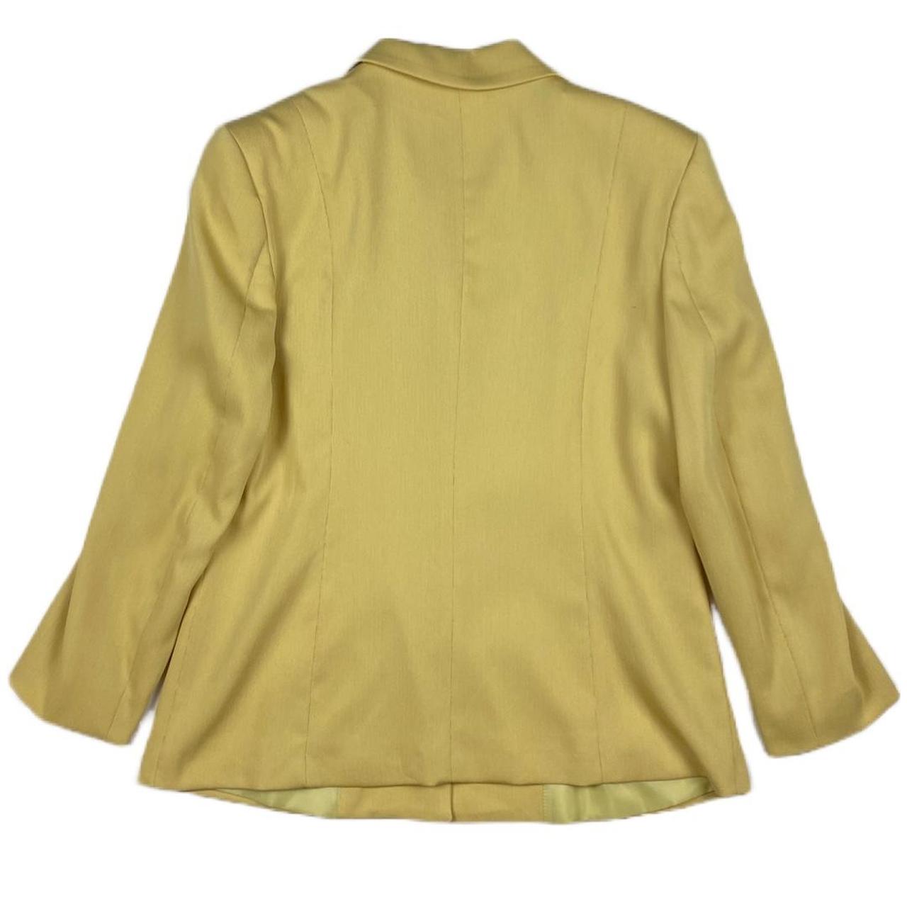 Women's Yellow Tailoredjackets Depop