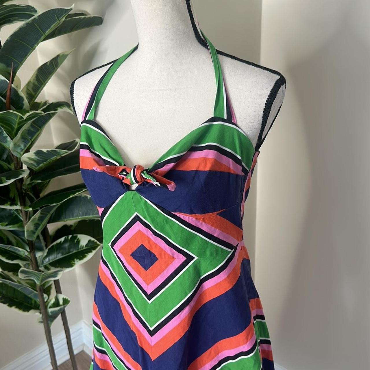 New Turk Halter Rhiannon Striped Dress buy