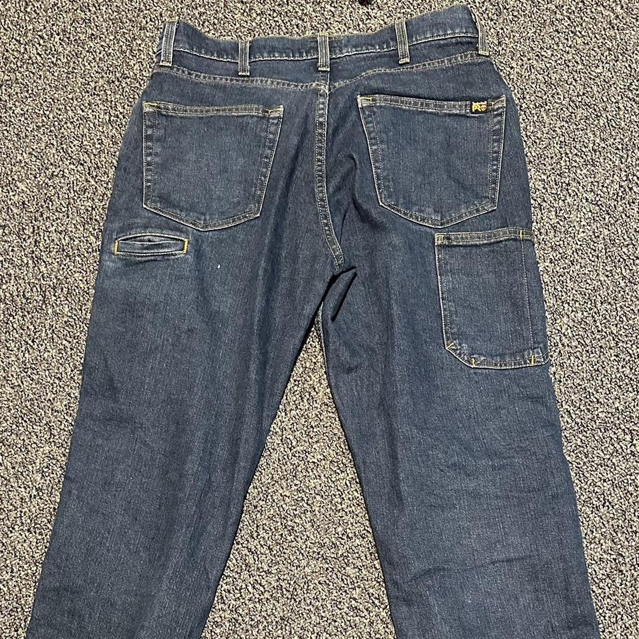 super sick y2k Industrial Denim jeans Men's FREE - Depop