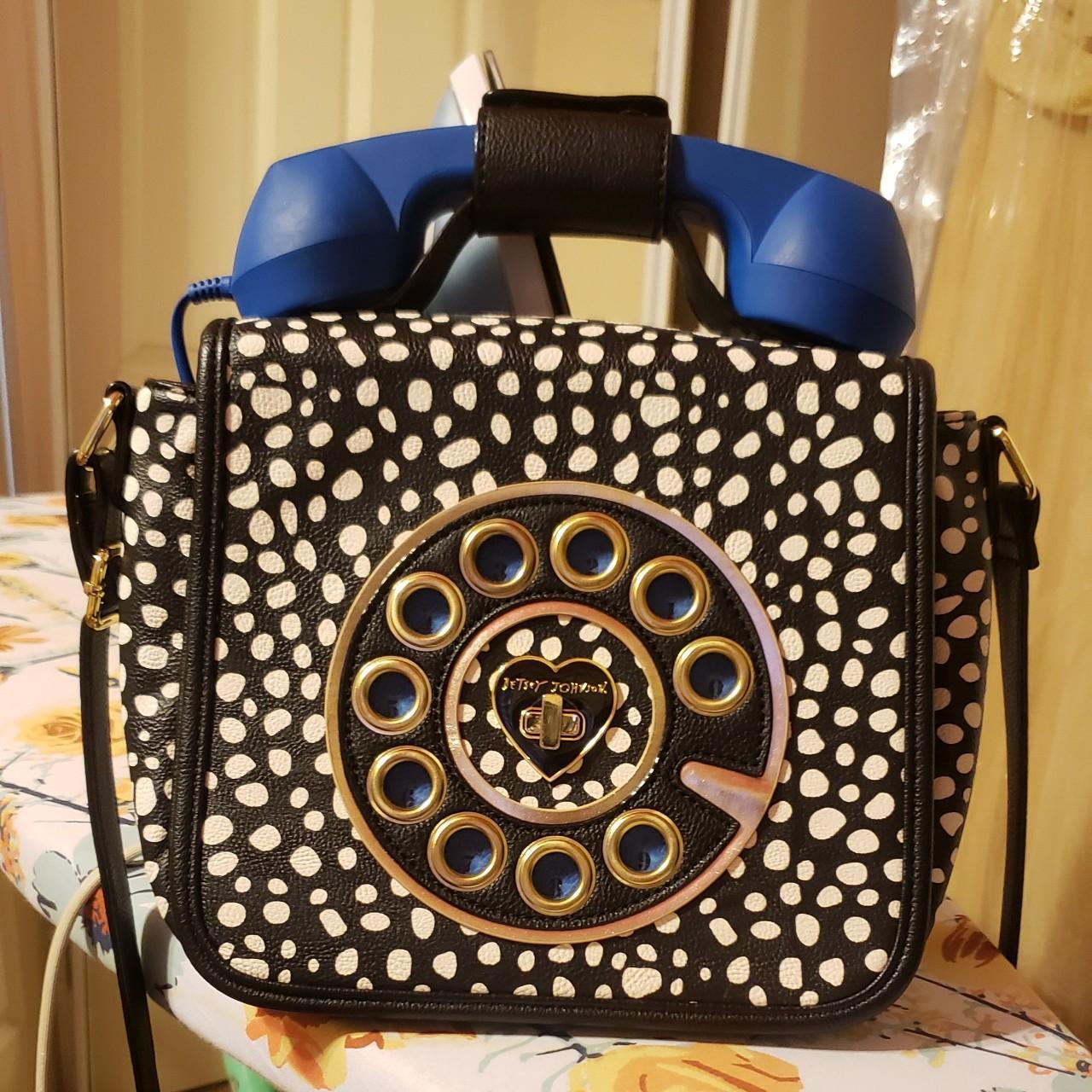 Betsey Johnson | Bags | Betsey Johnson Telephone Bag That Plugs Into Your  Cell Phone And Works | Poshmark