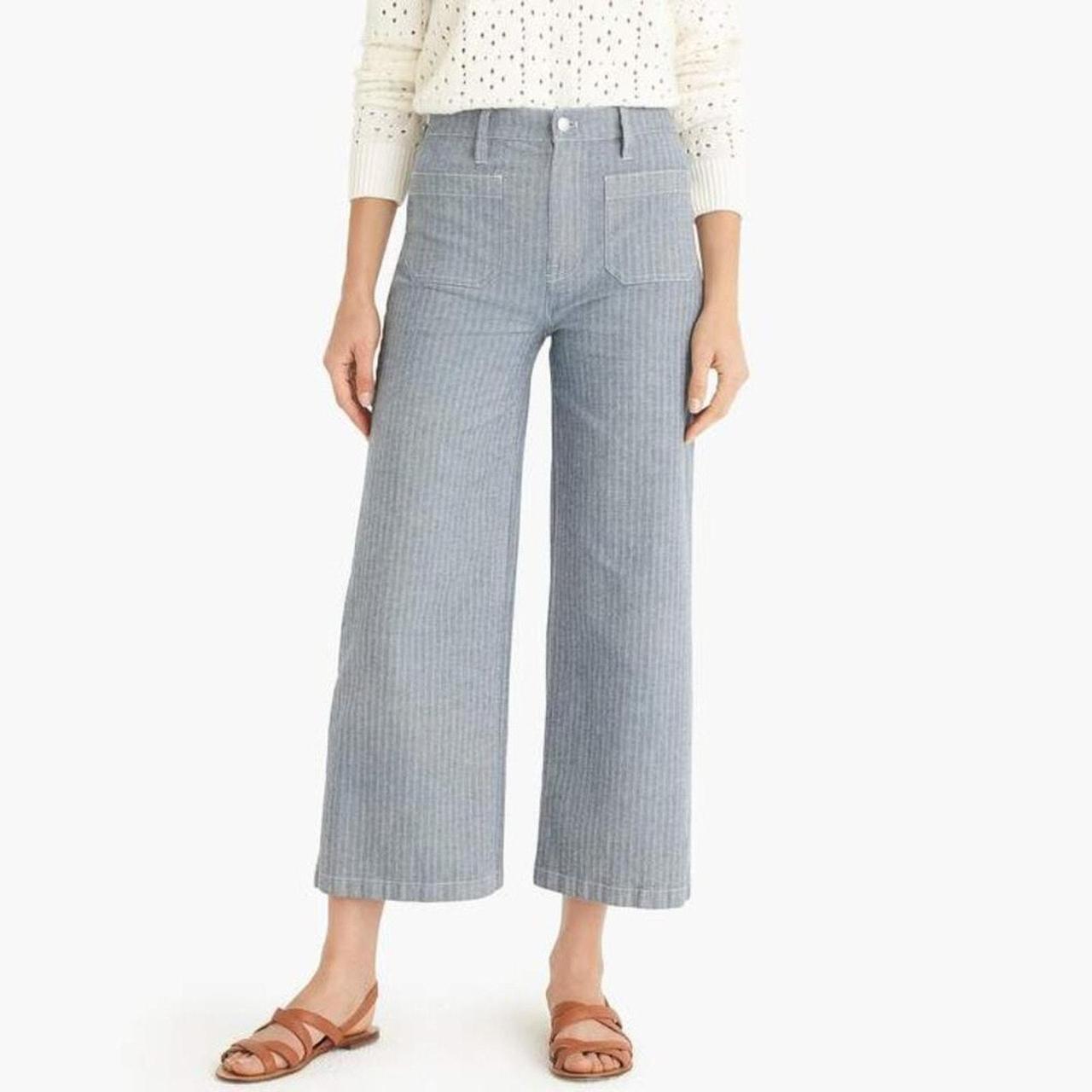 J crew point sur wide leg pants hotsell