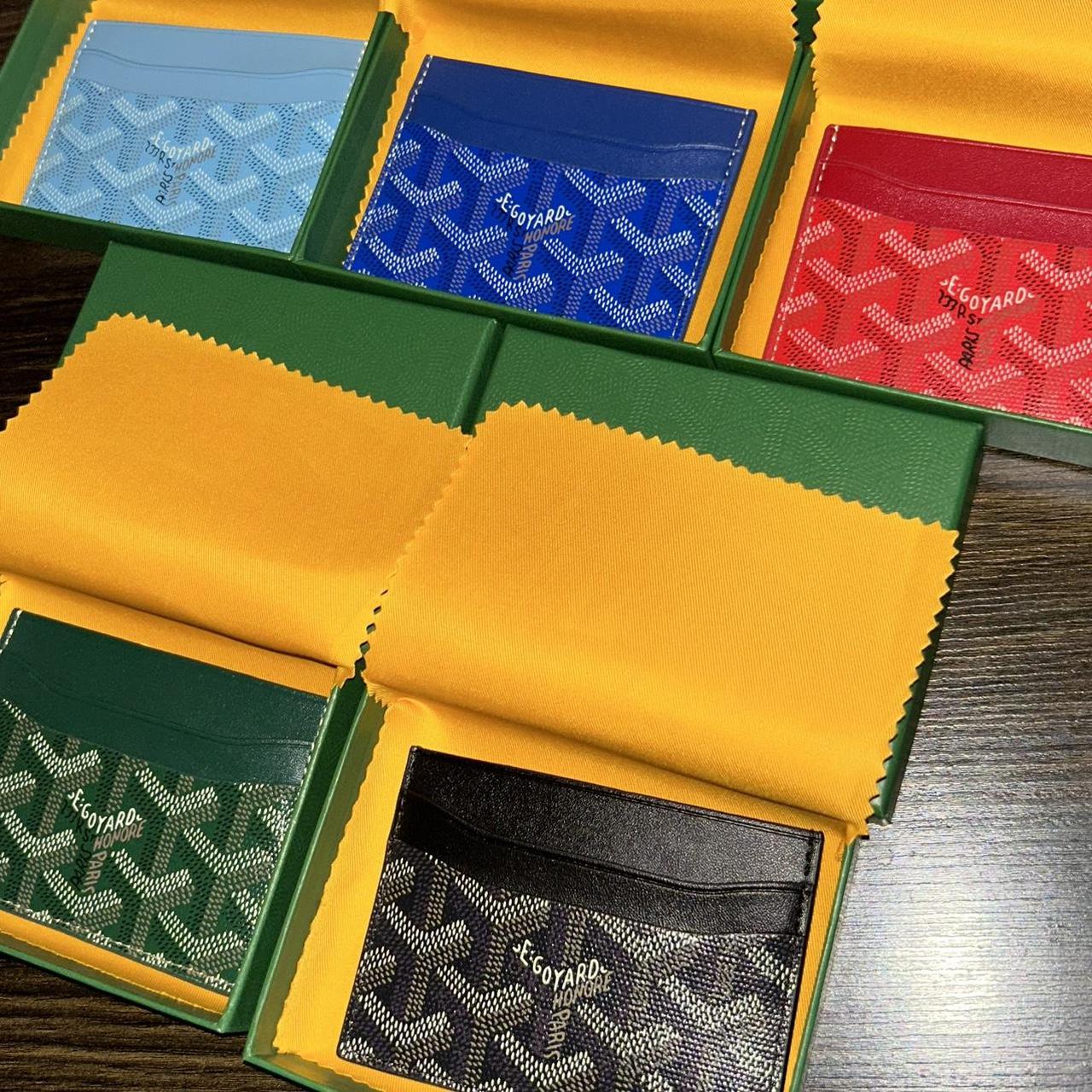 Goyard Wallets $100 Each Comes with 4 card spaces... - Depop