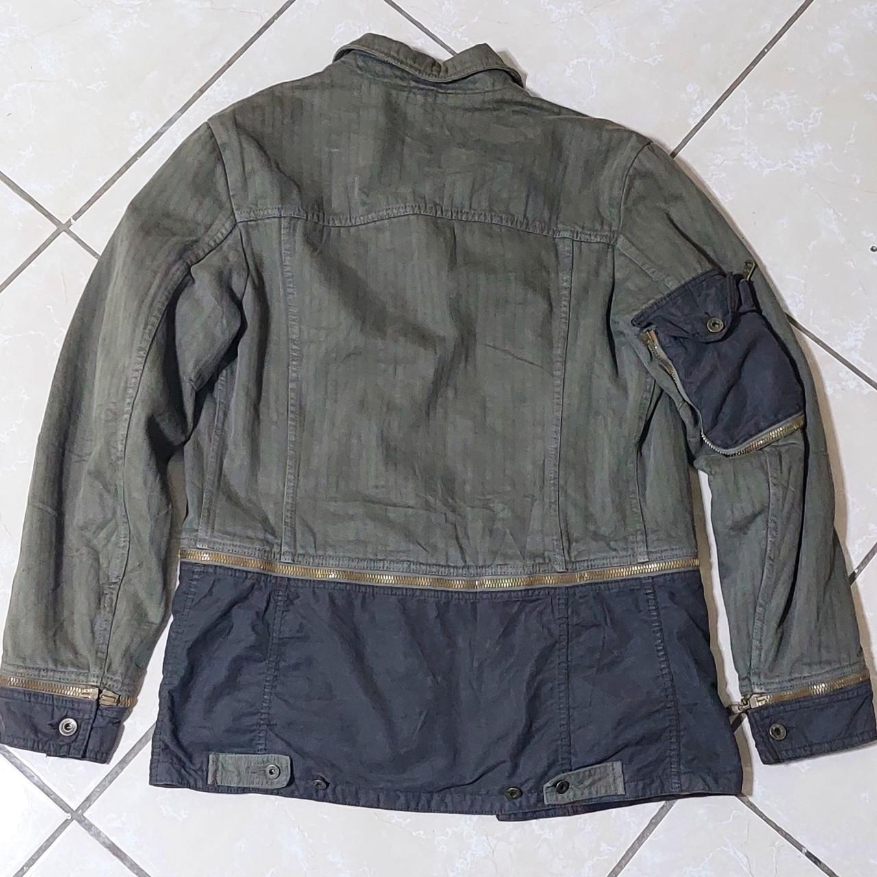 Yves Saint Laurent Men's Grey and Black Jacket (2)