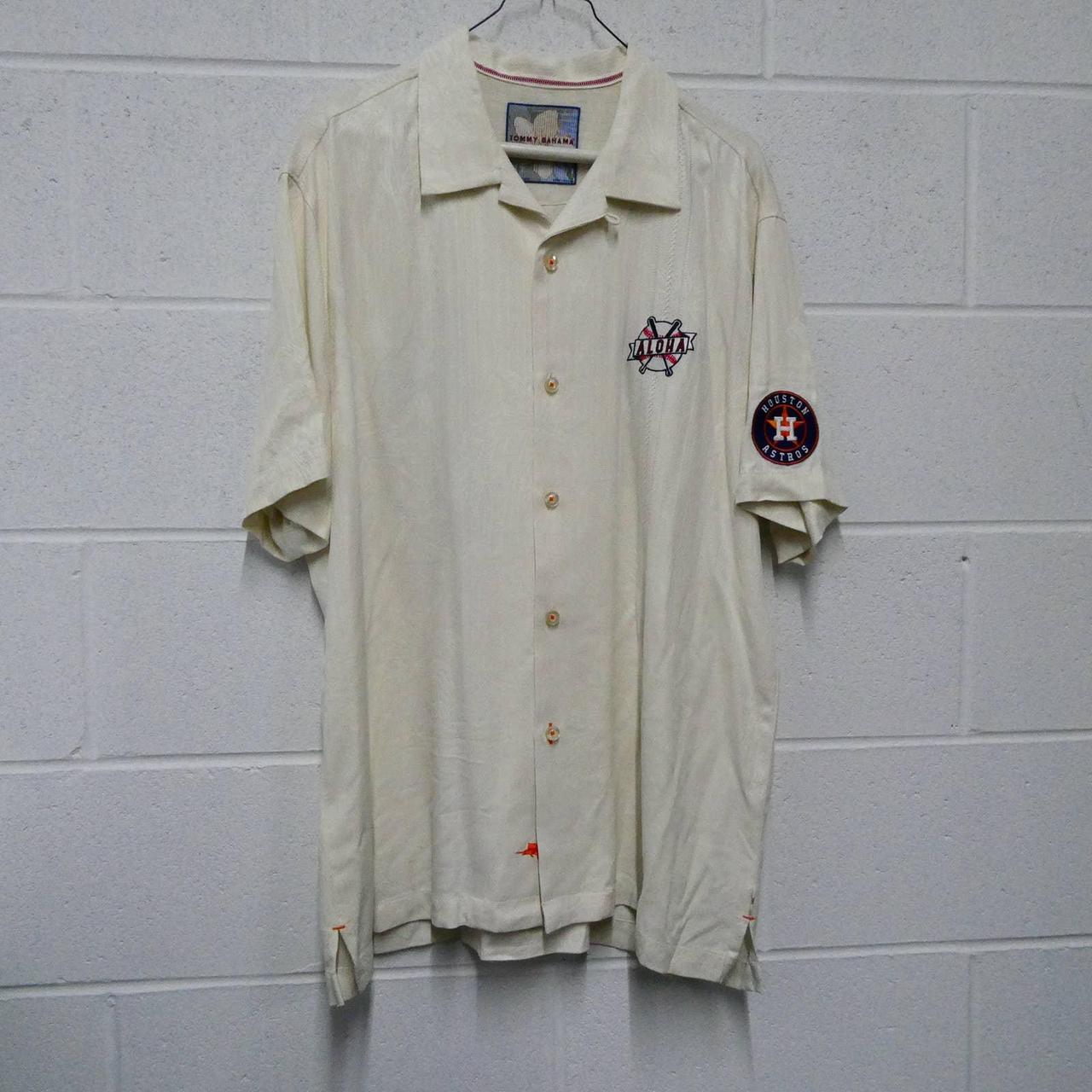 Tommy Bahama, Shirts, Tommy Bahama Baseball Houston Astros Mens Large  Shirt Top Button Down