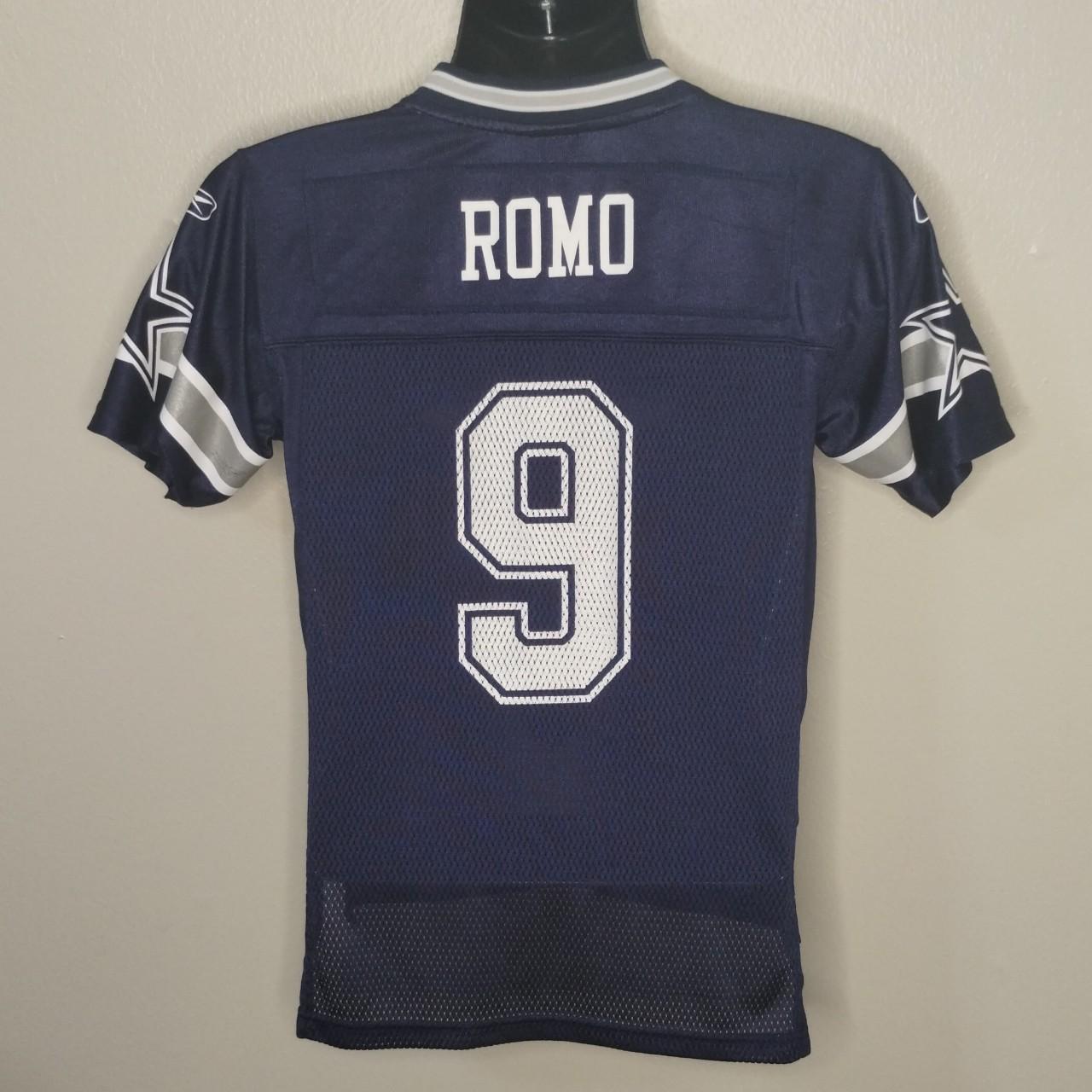 Reebok Equipment Dallas Cowboys Tony Romo Black Out All Black