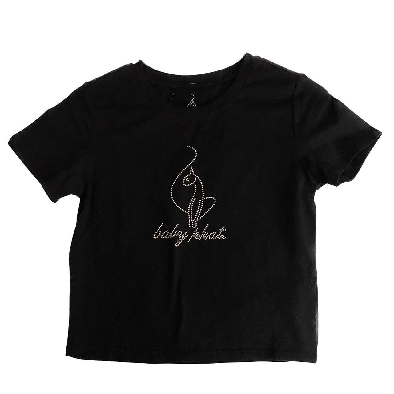 Baby Phat Women's Black T-shirt | Depop