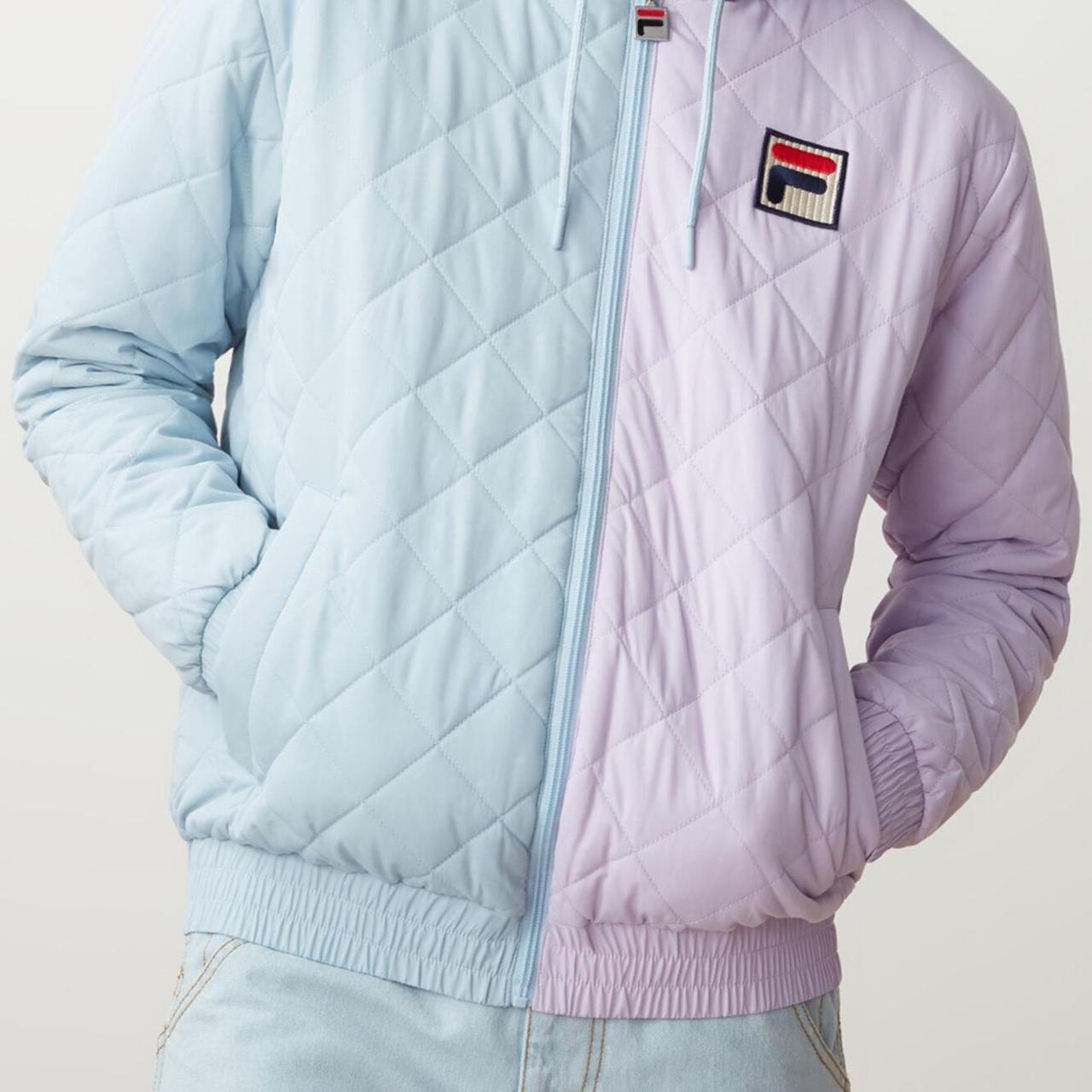 Fila sawyer quilted jacket PASTEL LILAC