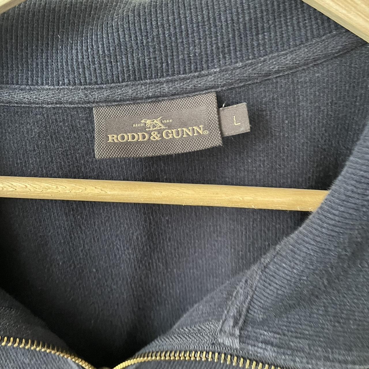 Rodd & Gunn navy quarter zip jumper Message before... - Depop