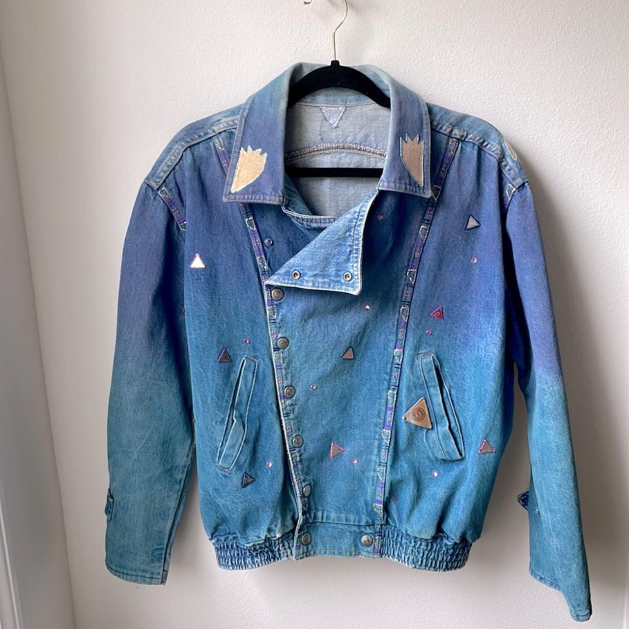 Vintage deals Jean Jacket Nevada Customized