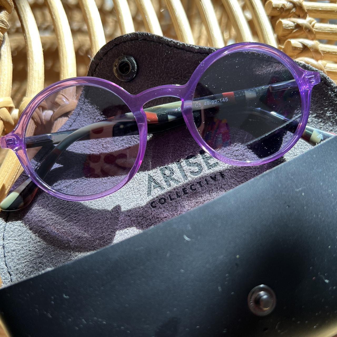 Glarefoil Men's Murray Polarised Sunglasses - White/Purple Rating 3 | eBay