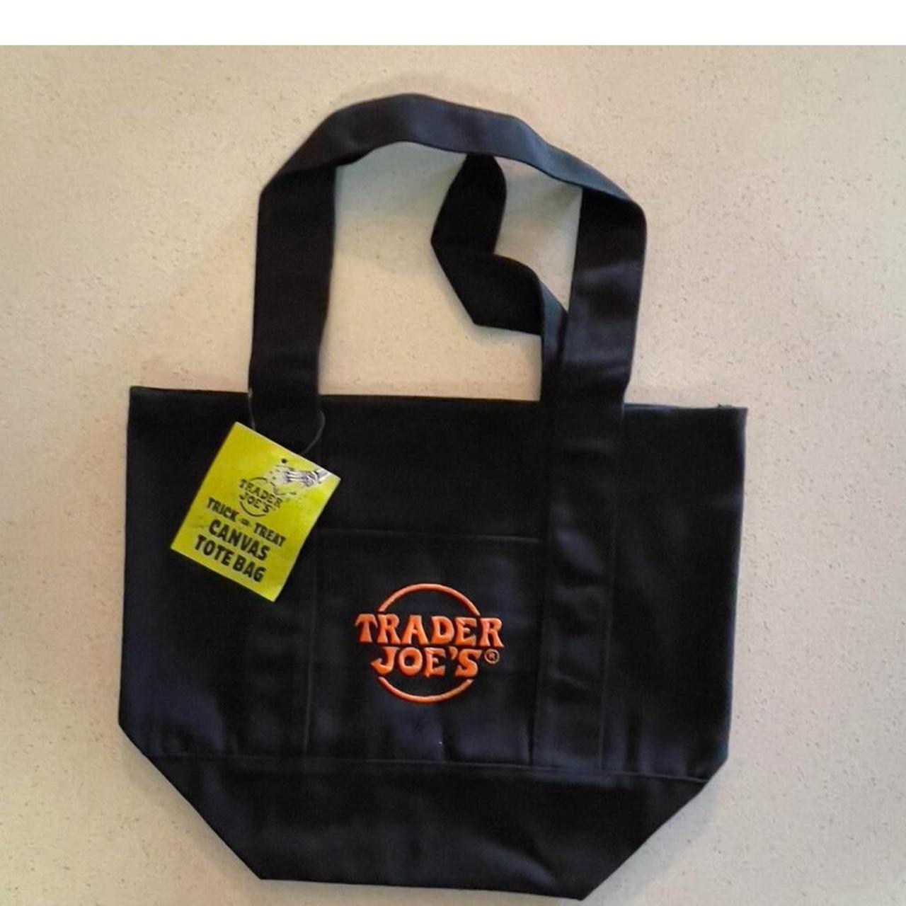 Trader Joe's Women's Bag - Black/Orange – Trader … - image 1