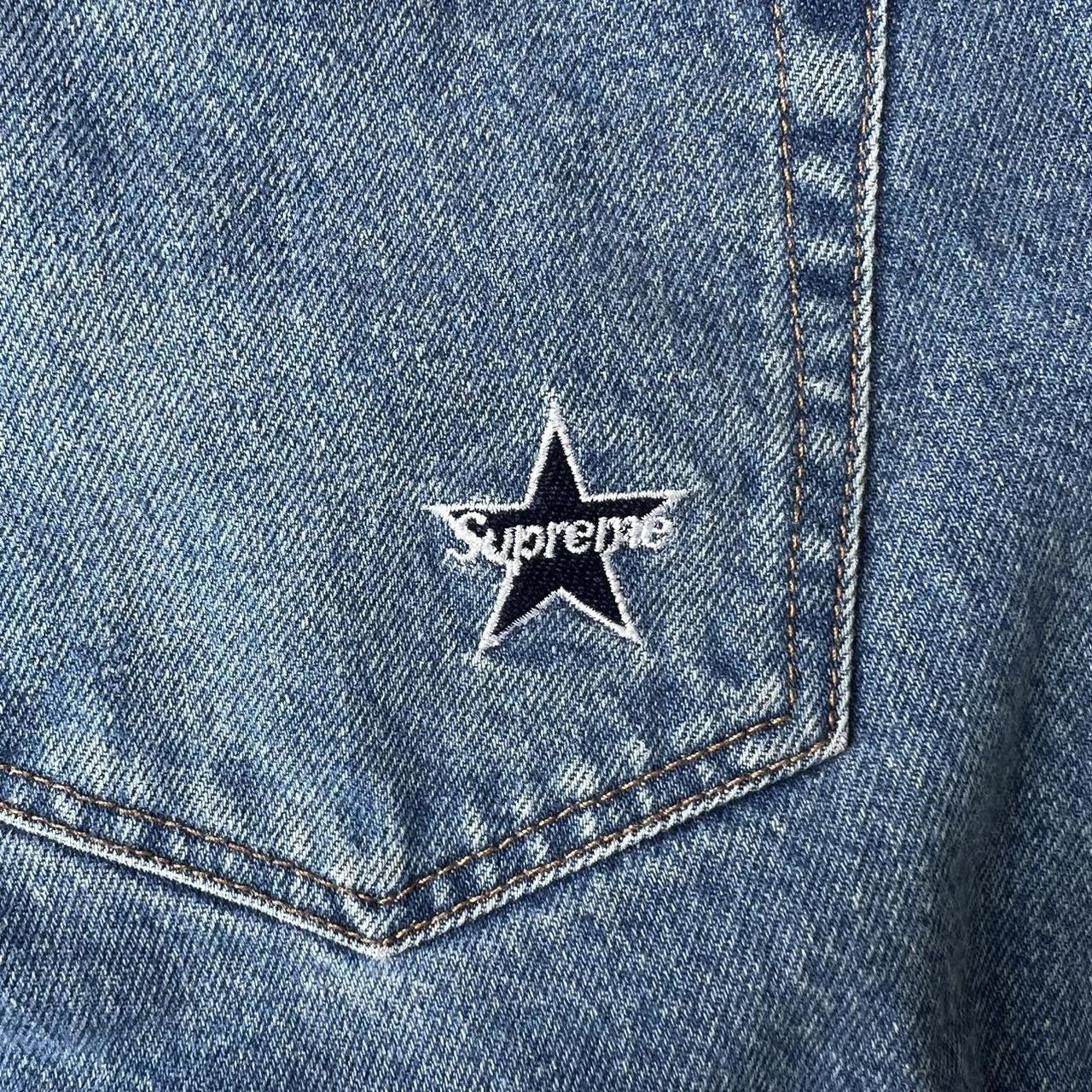 Supreme Regular Jean black 34 starロゴ Supreme Regular Jean (FW21) - $148