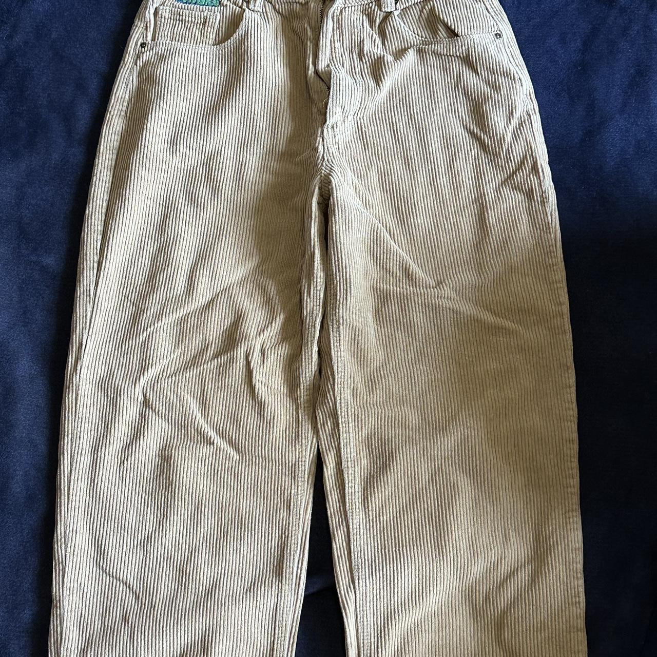 Empyre tan pants, worn a few times but they look... - Depop