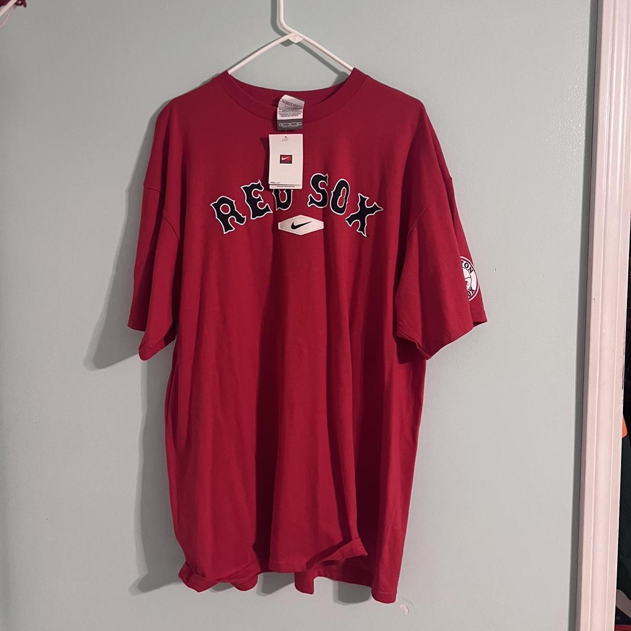 team red nike shirt