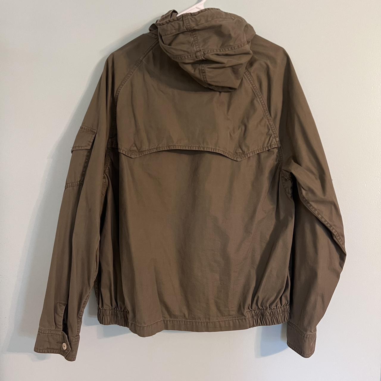 Polo Ralph Lauren Men's Green and Khaki Jacket | Depop