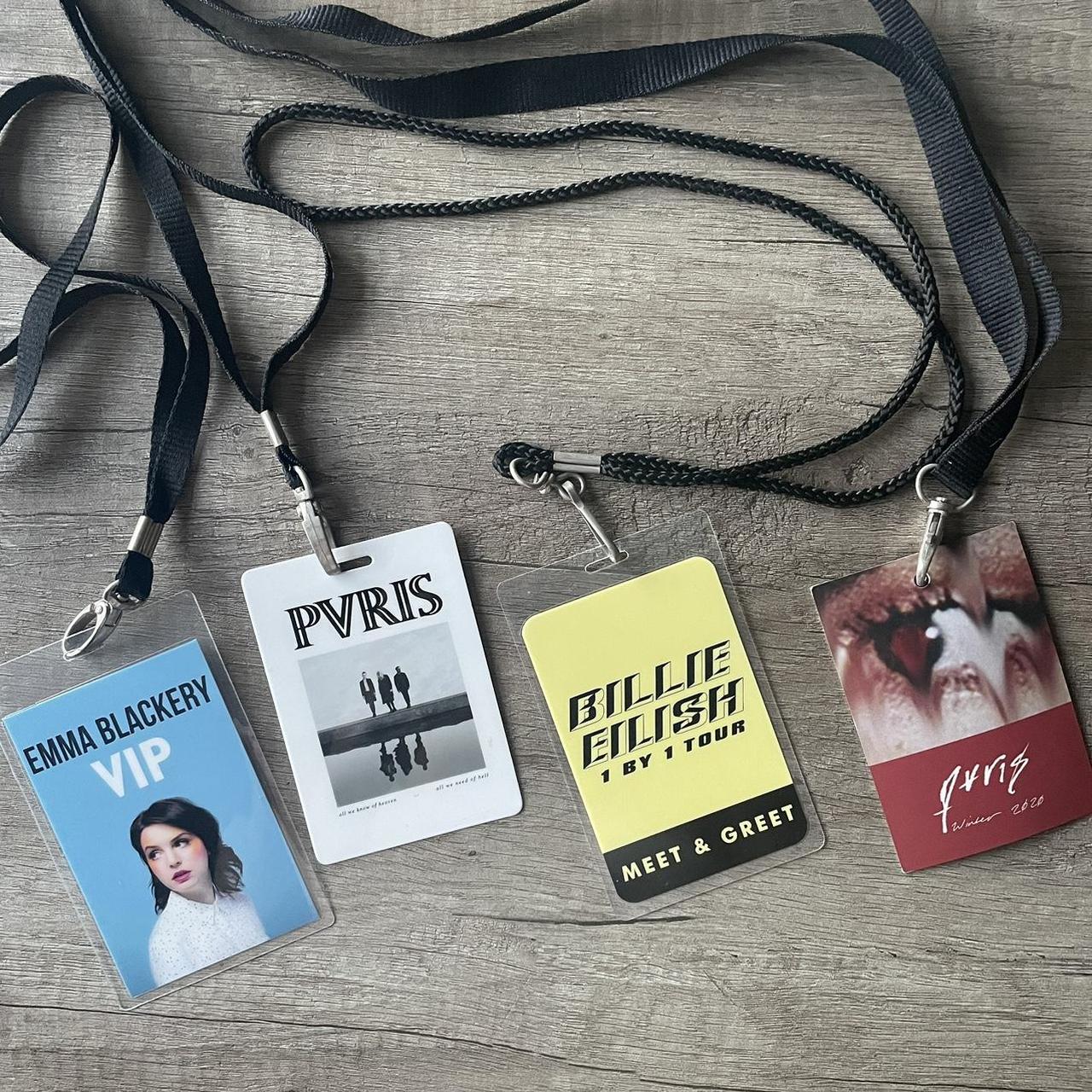 band & artist limited edition lanyards ⚡️🌙 VIP... - Depop