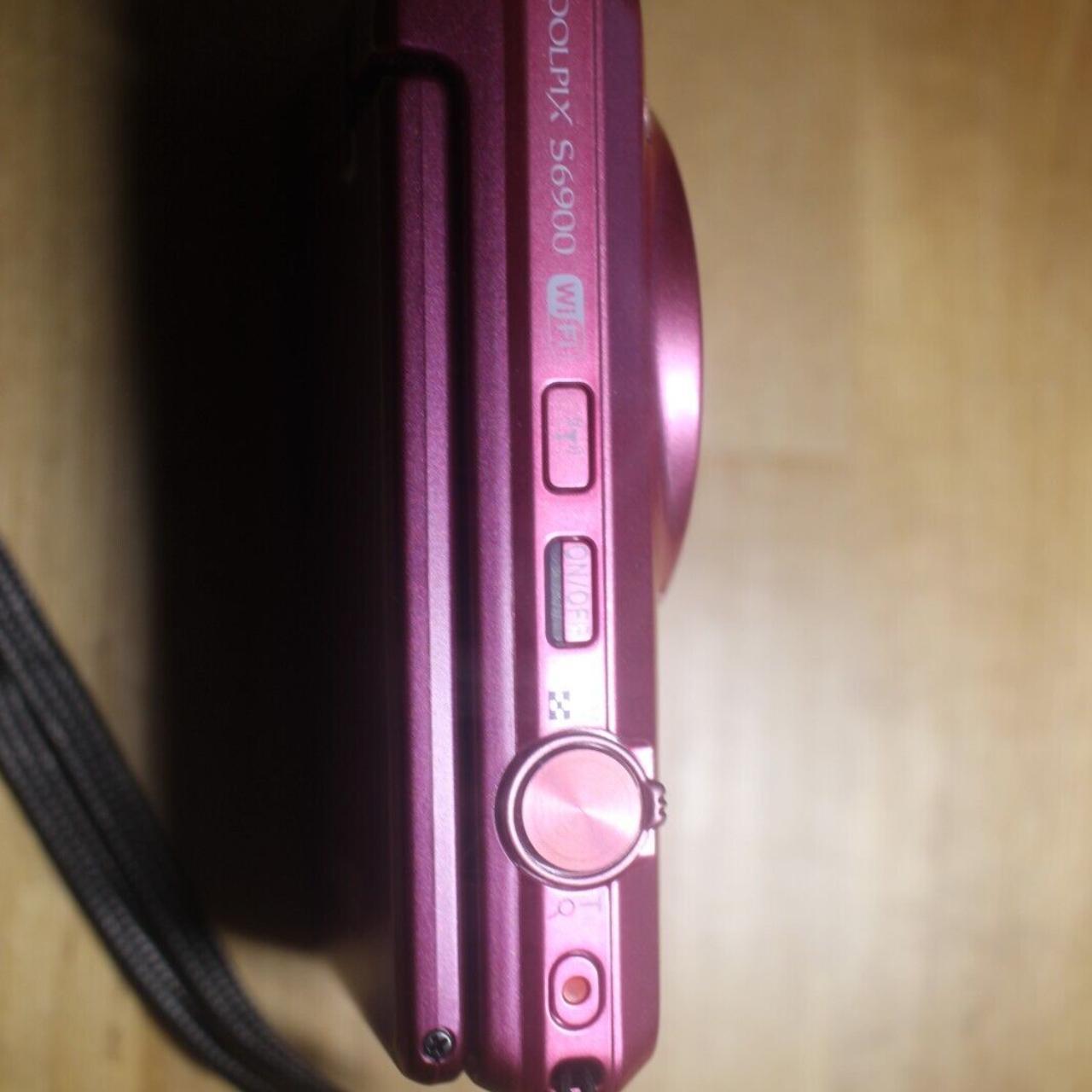 Nikon Coolpix S6900 - Digital camera - compact - 16.0 MP - 12x optical zoom  - Wi-Fi, NFC - pink 