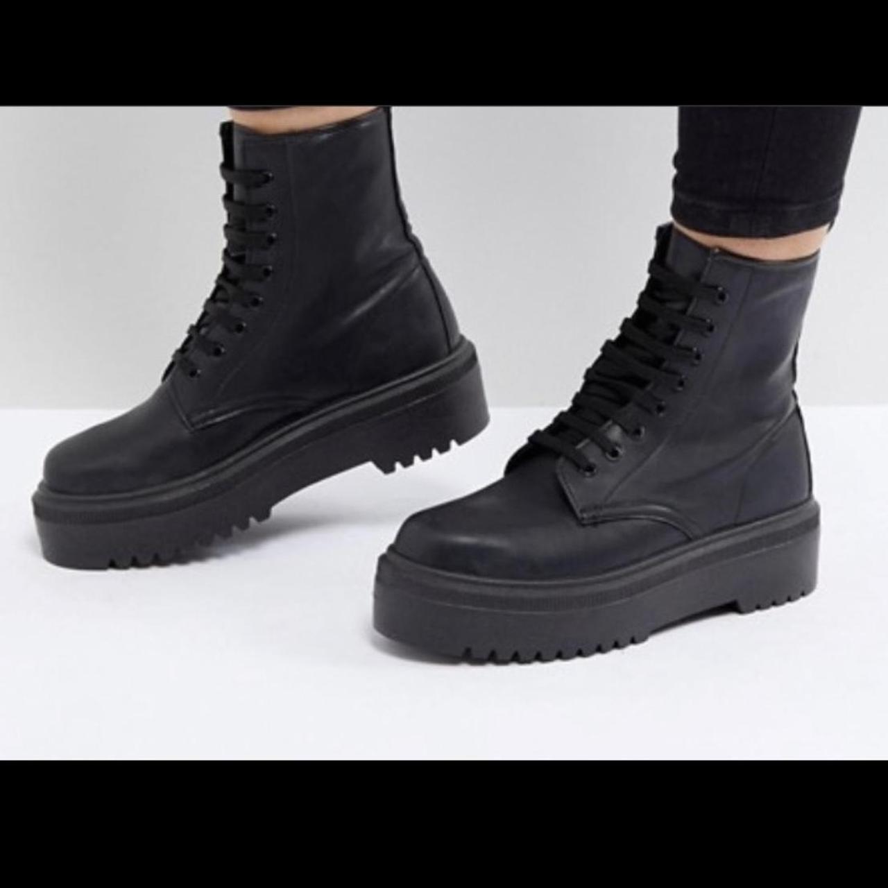 asos chunky ankle boots