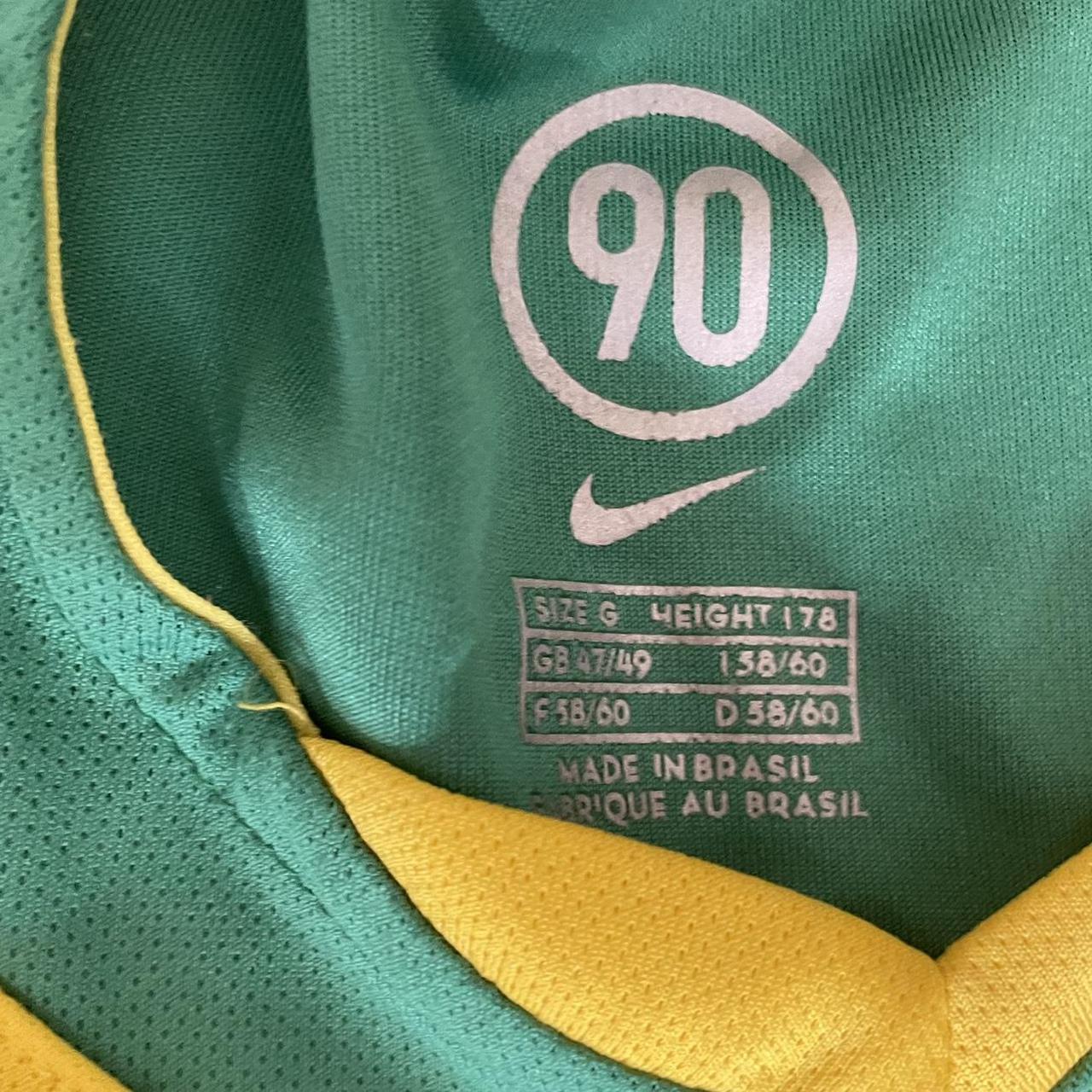 Medium Nike T90 Brazil Shirt. Worn A Bit, And A Few - Depop