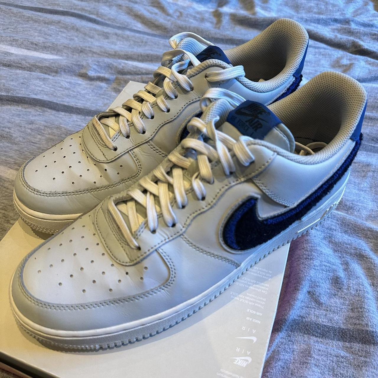 Nike Air Force 1 Worn only once, as you can tell... - Depop