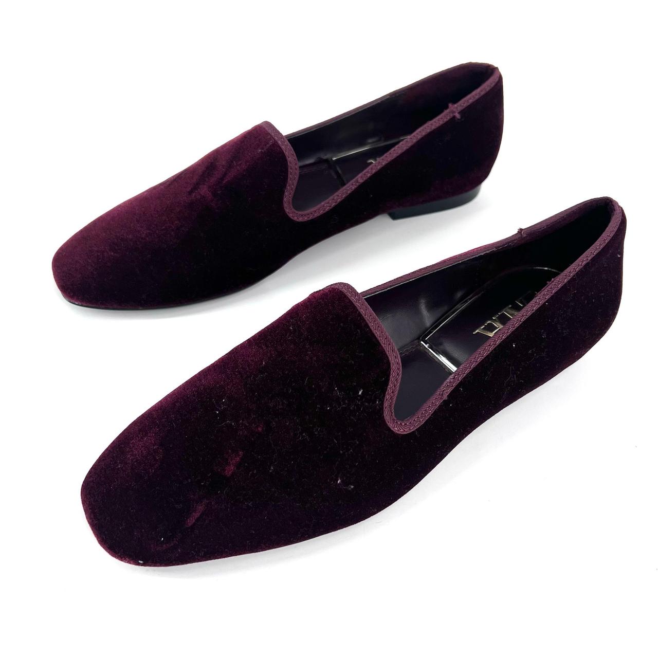 Zara best sale velvet loafers