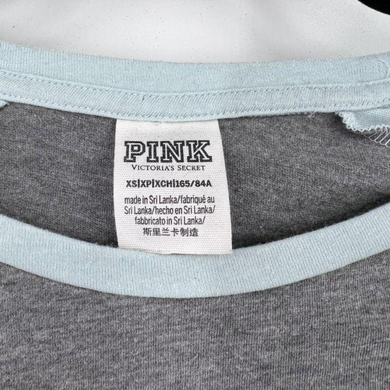 Victoria's Secret Women's Gray & Baby Blue Long | Depop Victoria's Secret Women's Gray & Baby Blue Long | Depop