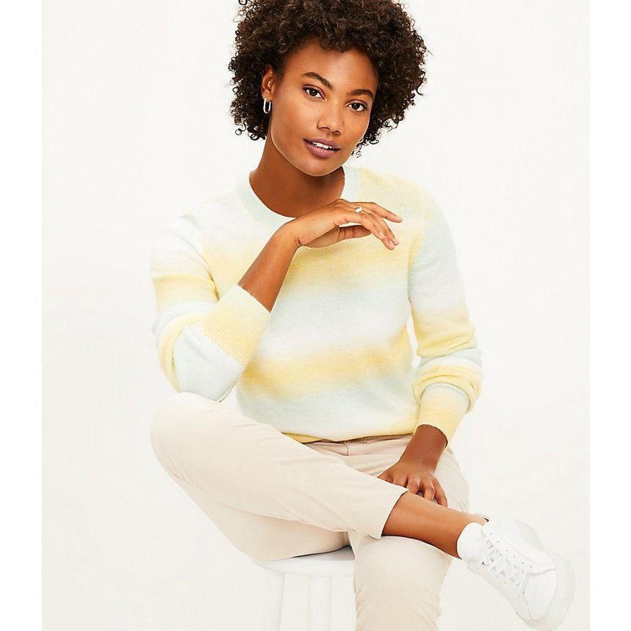 Loft crew neck sweater hotsell