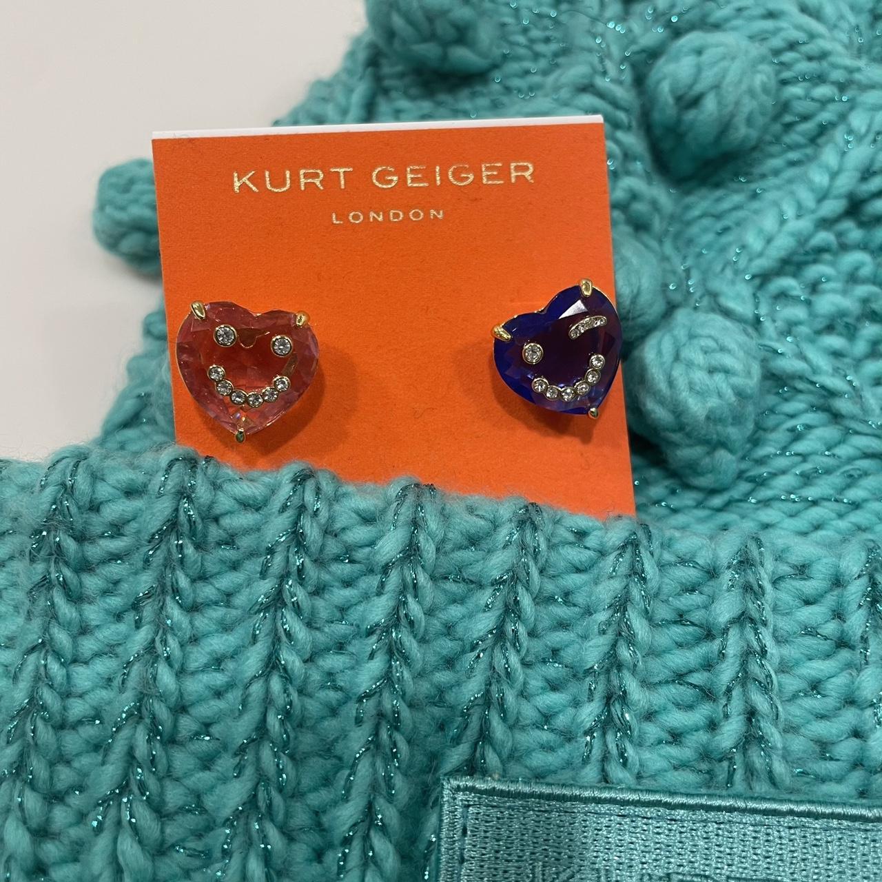 Kurt Geiger Women's Blue and Pink Hat (2)