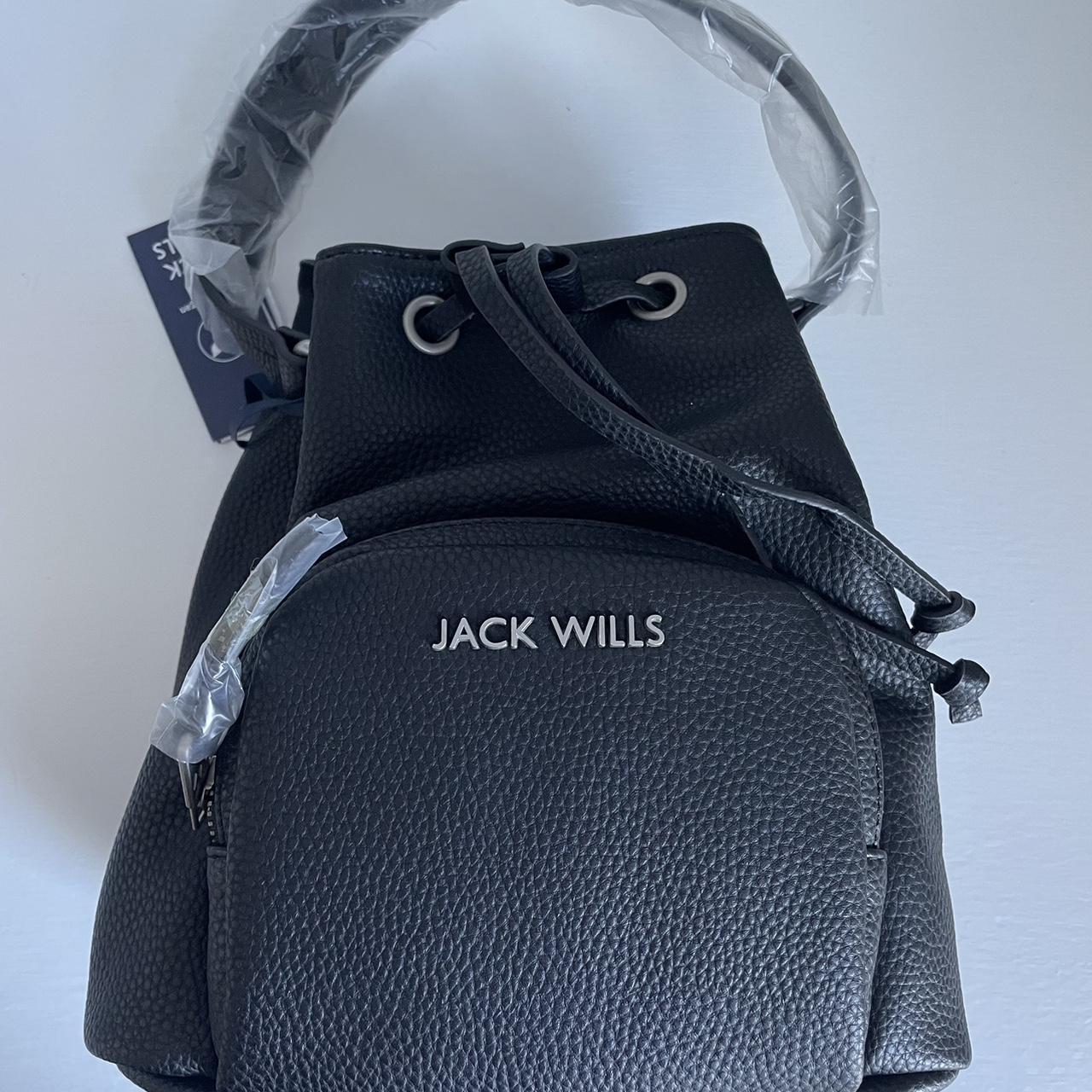 Jack Wills Women's Black Bag Depop