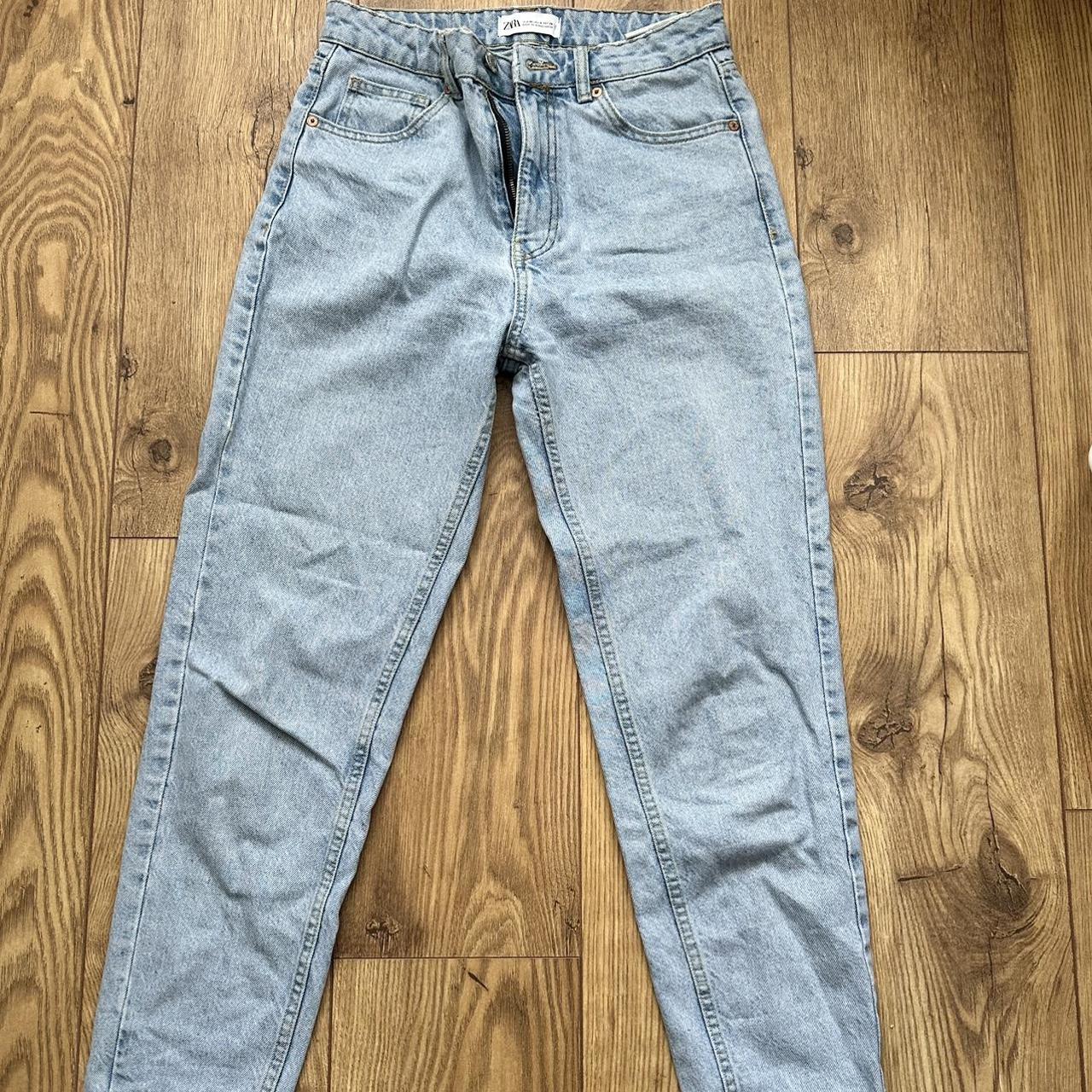 Zara boyfriend/mom jeans Worn a couple of times... - Depop