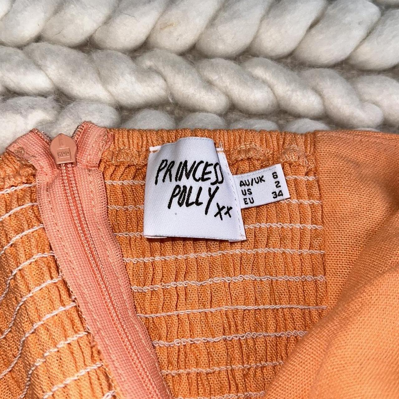 Princess Polly Womens Orange Dress Depop