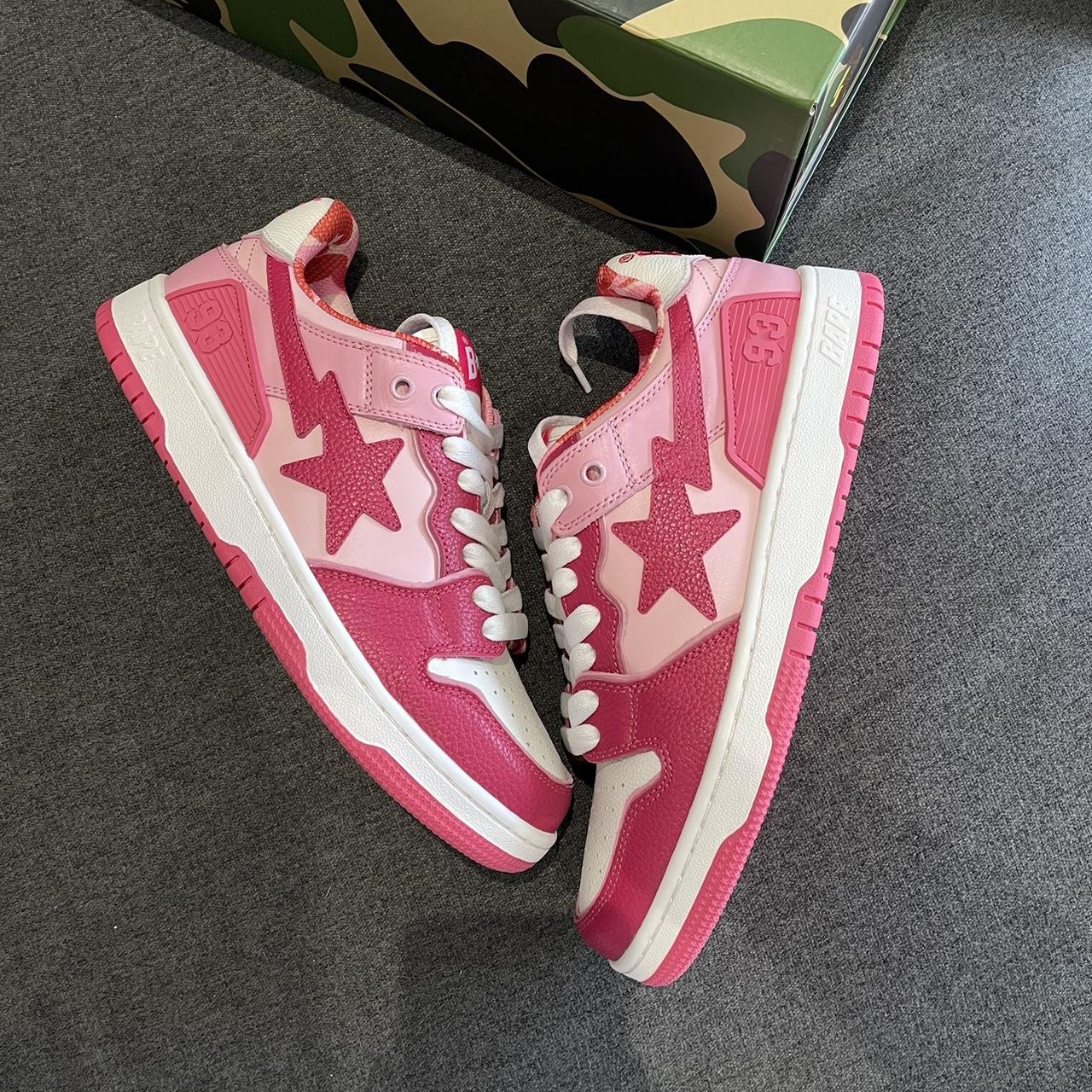 Bape Sk8 Sta ABC camo pink