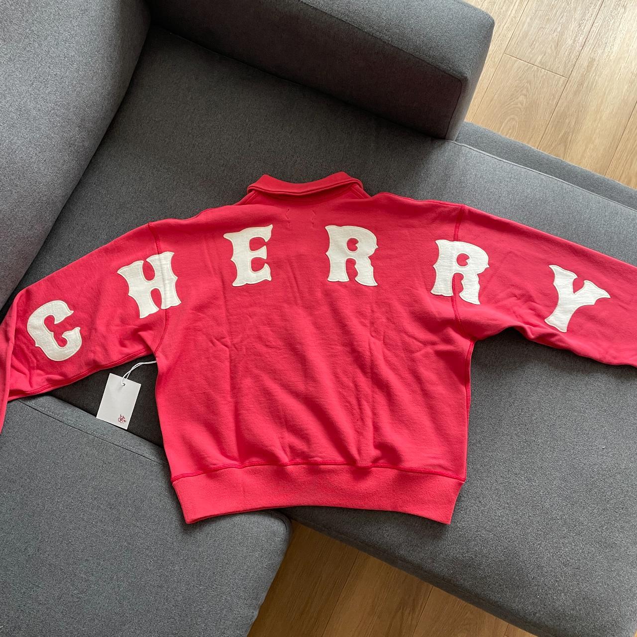 Cherry LA Red Cherry flared sweatpant joggers and... Depop