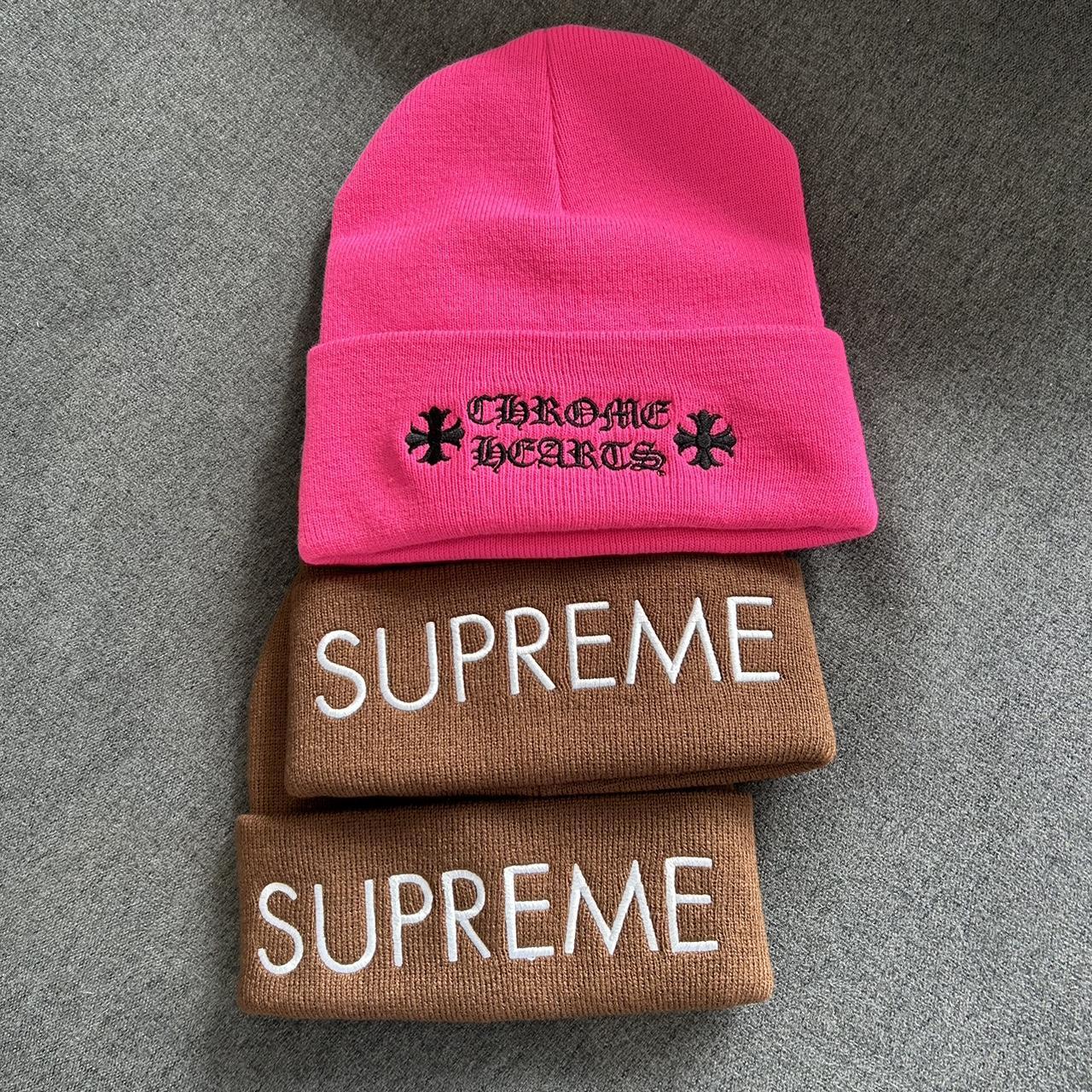 supreme hearts beanie light pink ビーニー Supreme Hearts Beanie Pink - FW24 - US