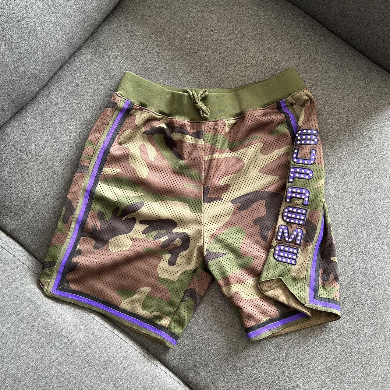 Supreme rhinestones basketball shorts Available in... - Depop