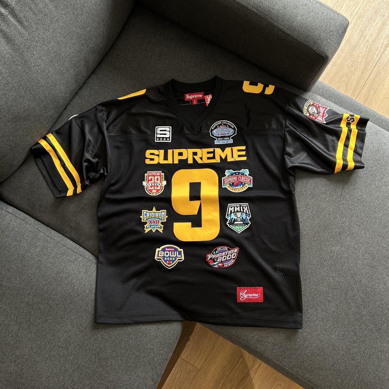 Supreme Emilio Pucci Soccer Jersey Blue - Depop