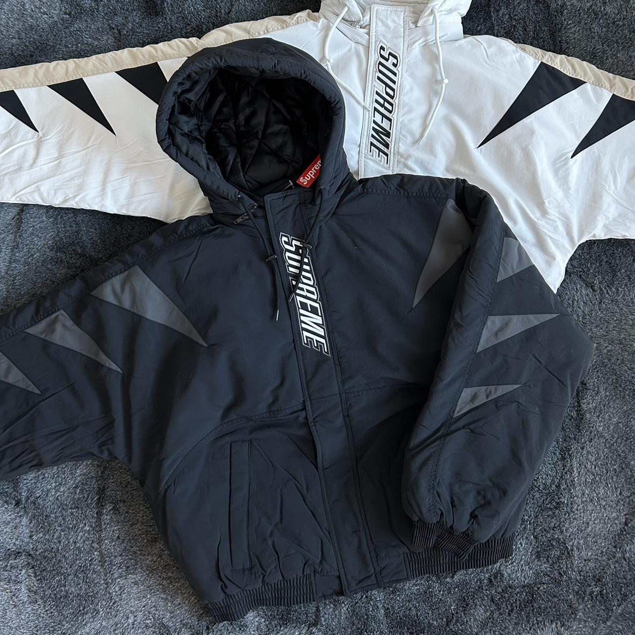 Supreme wildcat sideline Puffer jacket, Black and...