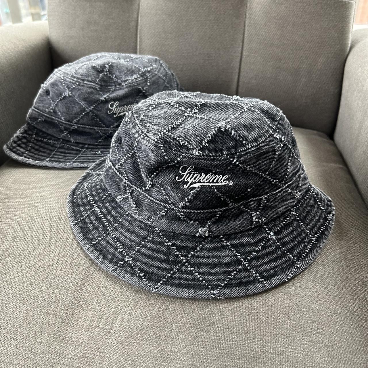 Supreme denim bucket clearance hat