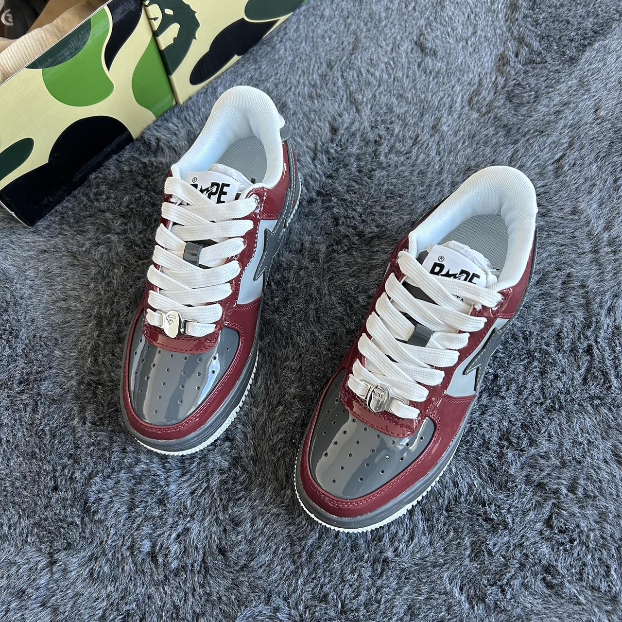 【3枚セット】BAPE スター ポロシャツグレー × レッド A BATHING APE® Shark STA Malaysia | Bape official website – INT