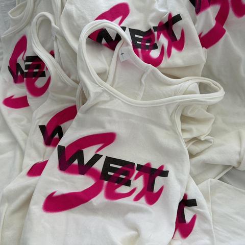 トップス yzy WET Yeezy x Mowalola Wet Tank White - SS24 - US