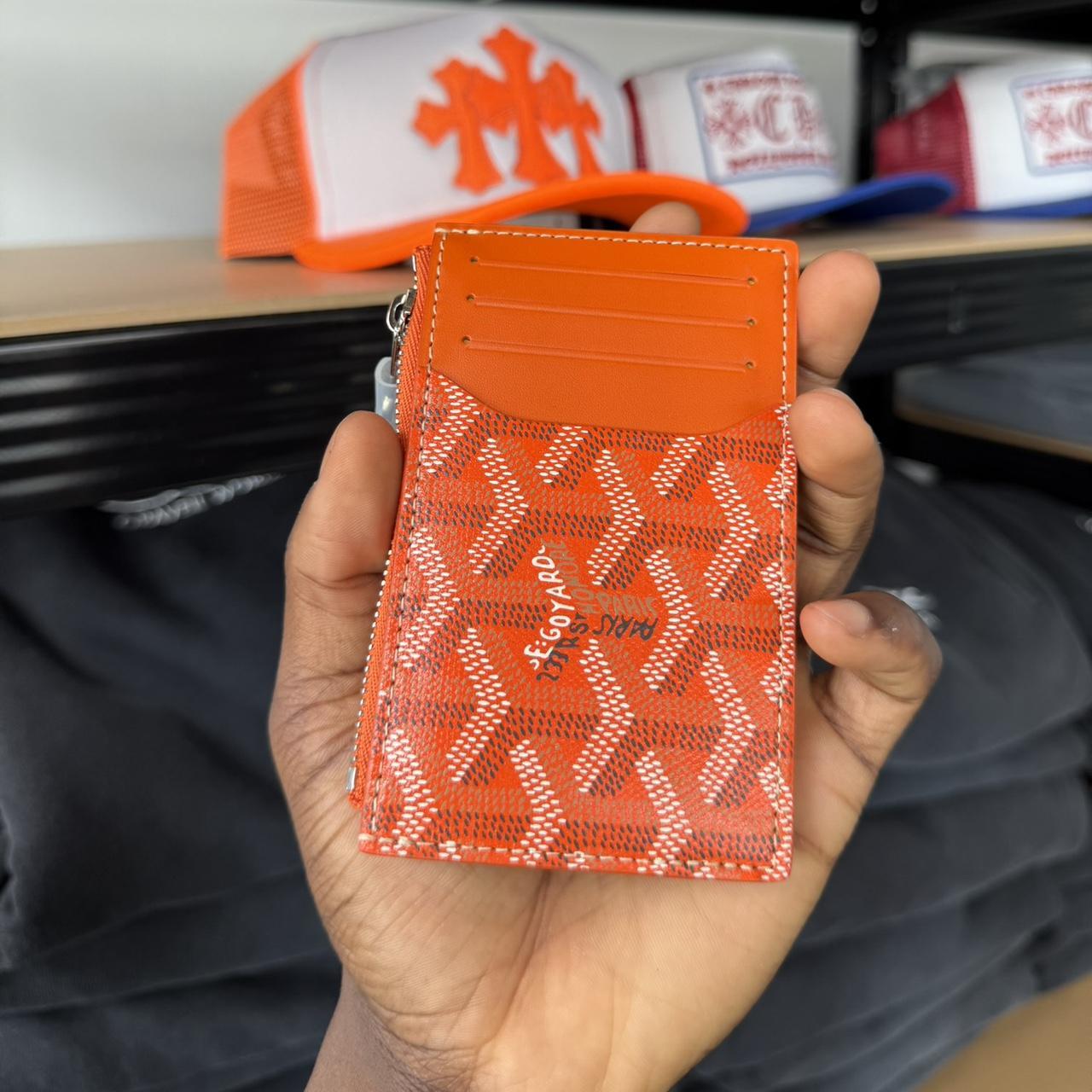 Goyard Green card holder Brand new White saint | Depop