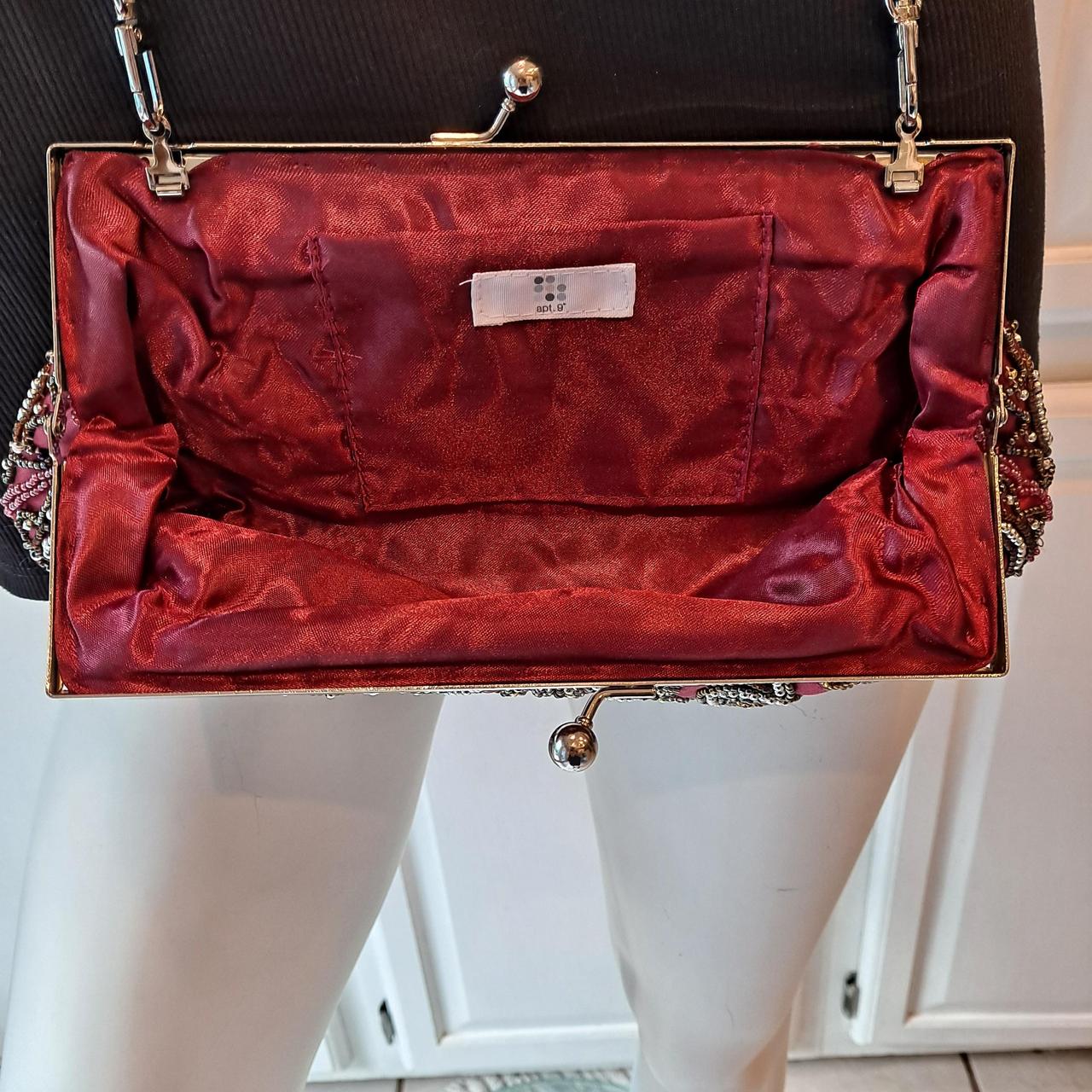 Apt. 9 Women's Bag - Red/Multi – Apt. 9 red and g… - image 3